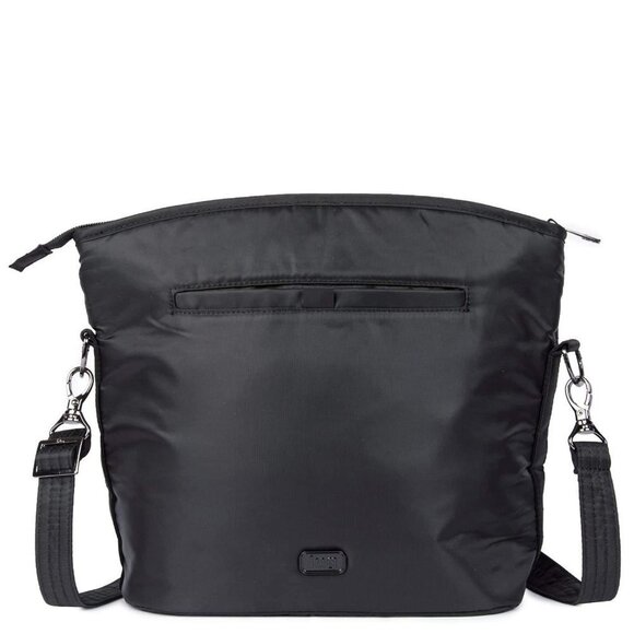LUG Adagio Crossbody / Shoulder Bag with Bubble Quilting - Midnight Black - Picture 4 of 15